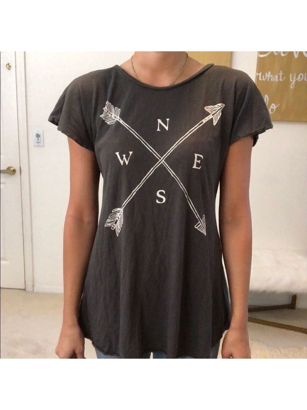 Wildfox east west oversized T-shirt